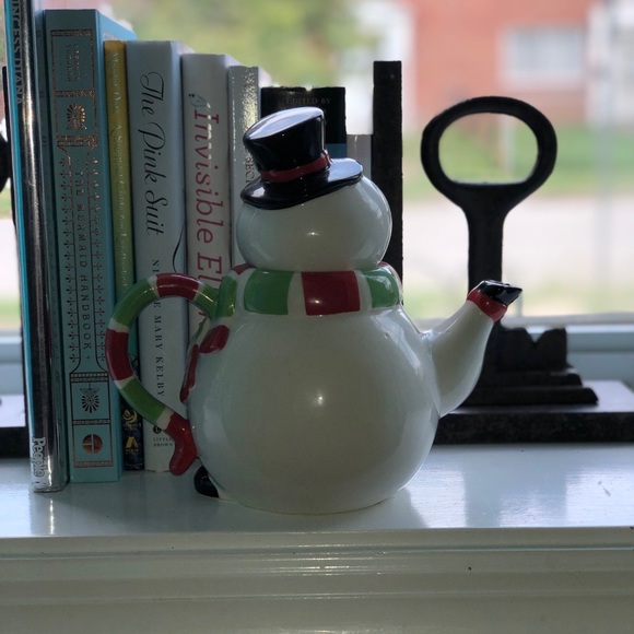 Snowman Teapot - Picture 3 of 7